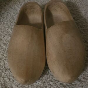 Vintage Dutch Wooden Clogs